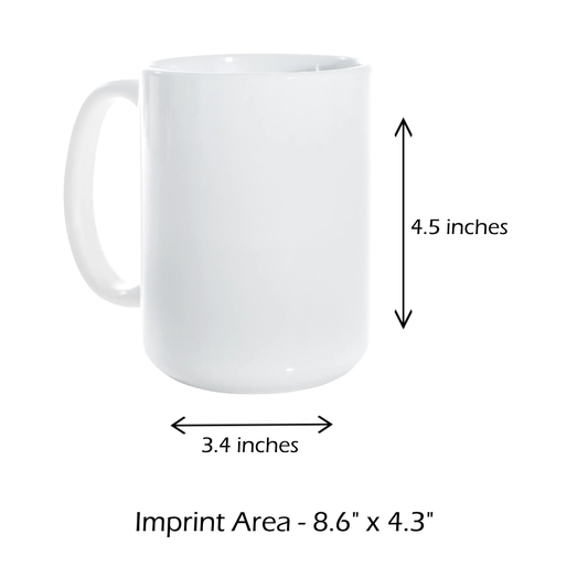 15 oz Porcelain Mug